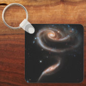 Arp 273アンドロメダの相互作用銀河系。 キーホルダー (正面)