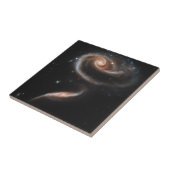 Arp 273アンドロメダの相互作用銀河系。 タイル (側面)