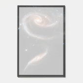 Arp 273アンドロメダの相互作用銀河系。 ポストイット (正面)