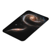 Arp 273アンドロメダの相互作用銀河系。 マグネット (左側)