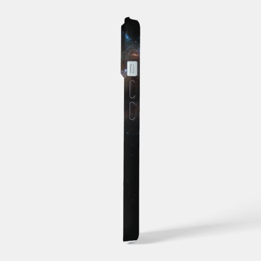 Arp 273アンドロメダの相互作用銀河系。 iPhone 15ケース (左側面)