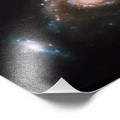 Arp 274銀河 NASA宇宙 フォトプリント (角)