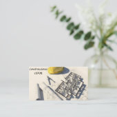 Arquitecto - Constructor - Tarjeta de Visita 名刺 (スタンド正面)