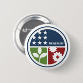 ARRAのロゴボタン 缶バッジ (正面&裏面)