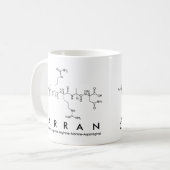 Arranペプチド名mug コーヒーマグカップ (正面左)