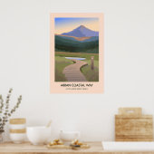 Arran Coastal Way Scotlands Great Trails Poster ポスター (キッチン)