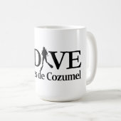 Arrecifes de Cozumel DV4 コーヒーマグカップ (正面右)