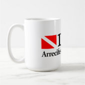 Arrecifes de Cozumel DV4 コーヒーマグカップ (左)