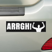 ARRGH! バンパーステッカー (車上)