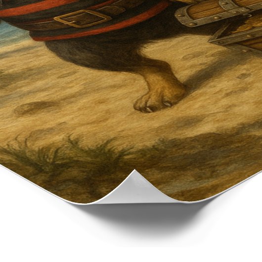 "Arrgh" ポスター (角)