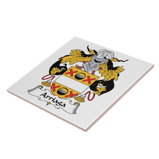 Arriagaの家紋 タイル (側面)