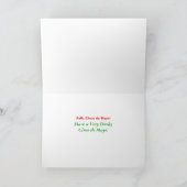 Arriba! シーズンカード (内部)