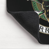 Arrish Irish Rate St Patricks Day, Rate Men Funny マウスパッド (コーナー)