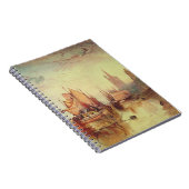 Arrival of a Packet Boat by Joseph Turner ノートブック (右側)