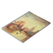 Arrival of a Packet Boat by Joseph Turner ノートブック (左側)