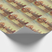 Arrival of a Packet Boat by Joseph Turner ラッピングペーパー (角)