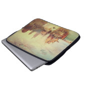 Arrival of a Packet Boat by Joseph Turner ラップトップスリーブ (正面下部)