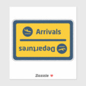 Arrivals/Departures シール (シート)