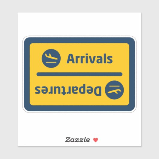 Arrivals/Departures シール (シート)