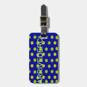 Arrivederci ラゲッジタグ (正面縦)