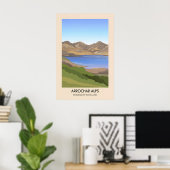 Arrochar Alps Munros of Scotland Poster ポスター (ホームオフィス)