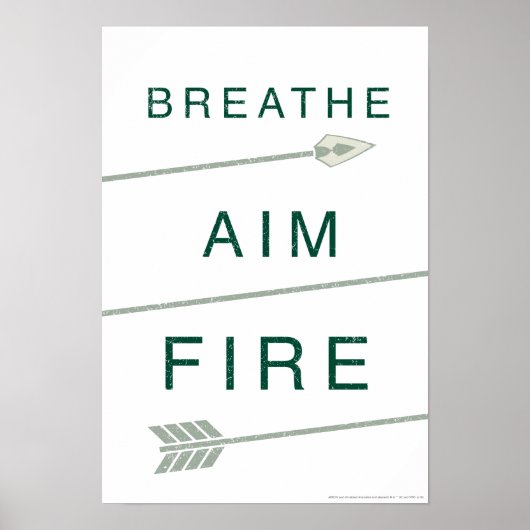 Arrow | Breathe Aim Fire ポスター (正面)
