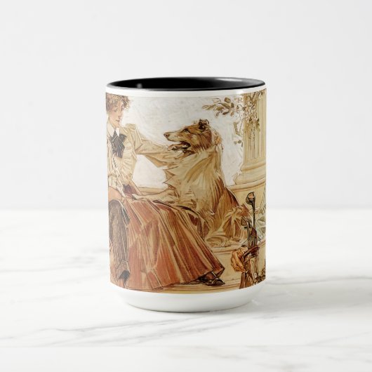 Arrow Collar advertisement, 1910 by Leyendecker マグカップ (中央)