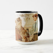 Arrow Collar advertisement, 1910 by Leyendecker マグカップ (正面右)