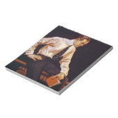 Arrow shirt Collars, 1914 by J. C. Leyendecker ノートパッド (回転)