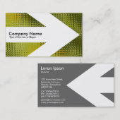 Arrow v3 (ホワイト) - The Green Window 名刺 (正面/裏面)