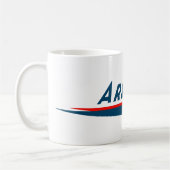 ArrowCatの白11のozのクラシックで白いマグ コーヒーマグカップ (左)