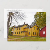 Arrowhead, Herman Melville's House, Pittsfield, MA ポストカード (正面/裏面)