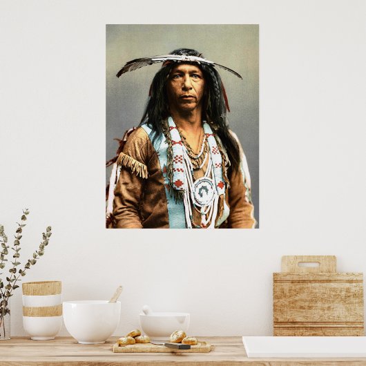 Arrowmaker, an Ojibwa brave, 1903 ポスター (キッチン)