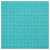 Arrows on Turquoise Linen ファブリック (見本)