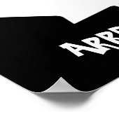 『ARRR EH』カナダ海賊楓の葉ポスター ポスター (角)