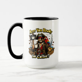 Arrr You Ready for Coffee? Pirate Coffee Mug マグカップ
