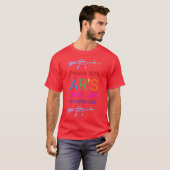 ARSの人は牛車に乗らない ギフト Tシャツ (正面フル)