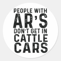 Ar's Do Get In Cars Cars Sticker