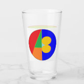 Arsenal 07 Trinkglas タンブラーグラス (裏面)