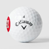Arsenal 09 Golfball ゴルフボール (ロゴ)