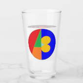 Arsenal 10 Trinkglas タンブラーグラス (裏面)