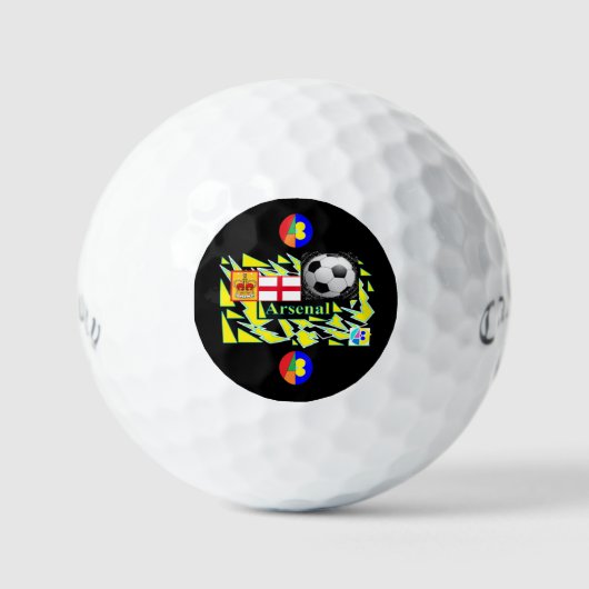 Arsenal 16 golfball ゴルフボール (正面)