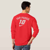 ARSENAL VAN PERSIE LEYENDA Tシャツ (裏面フル)