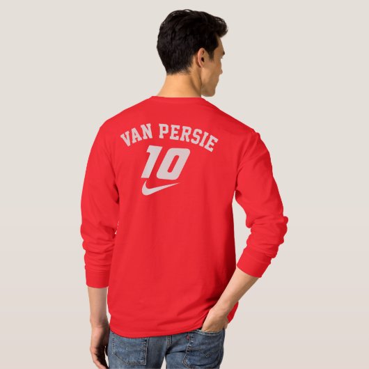 ARSENAL VAN PERSIE LEYENDA Tシャツ (裏面フル)