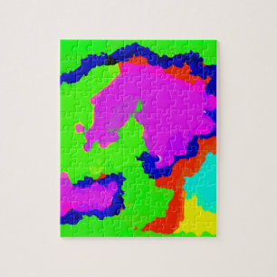 Artカラフル-数々のcolor抽象芸術スプラッシュ2020 ジグソーパズル