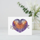 ARTハートナマステ ポストカード (スタンド正面)