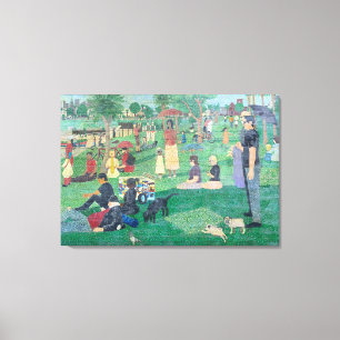 art2祝:ドロレス公園の日曜日の午後 キャンバスプリント