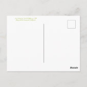 Art2祝: Sunnyvaleポストカードからの挨拶 ポストカード (裏面)