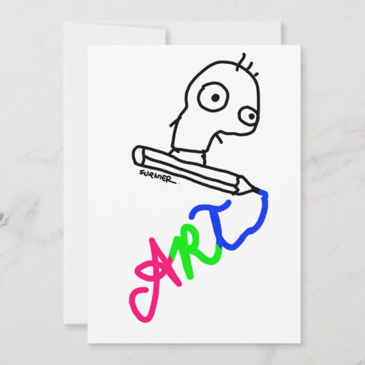 ART サンキューカード (正面)