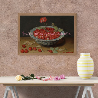 Art ポップ・アートの Doing Sweetie Berry素晴らし Poster ポスター